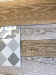 Gres con aspecto madera-Reforma integral Granollers