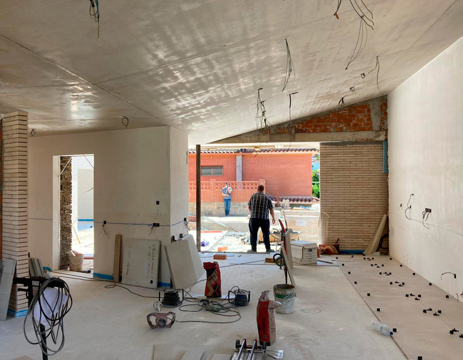 Obra nueva vivienda unifamiliar, arquitectos Granollers